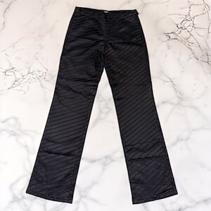 Ferre vintage designer embossed logo dress pants 30